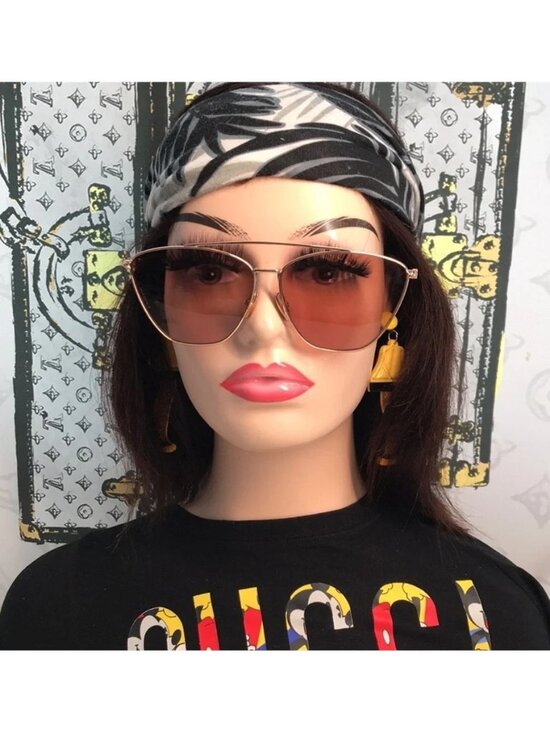 New Authentic Fendi Women\'s Pink Sunglasses FF0438/S DDB/4S main image 10